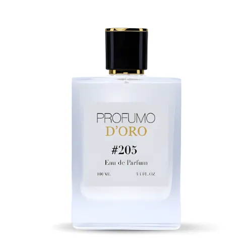 Profumo Doro 205 – eleganter Flakon mit sinnlich-würzigem Eau de Parfum aus Kakao, Tonkabohne und Pfeffer für Herren.